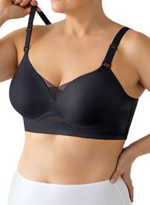 lot 2916 image: SonaShape Wireless Lifting Bra Full Coverage Support, Size XL