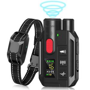 lot 8153 image: Gomehone Dog Training Collar with Remote, 2000FT