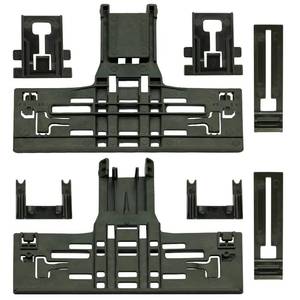 lot 9716 image: UPGRADED W10546503 WPW10546503 Upper Rack Adjuster kit Compatible for KitchenAid Kenmore Jenn-Air Maytag Dishwasher Top Rack Parts Replacement Replaces W10195839,W10195840, W10250160 (8 pcs)