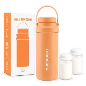 lot 9743 image: Momcare Portable Breast Milk Cooler with 2�300ml Inner Bottles,No Spills