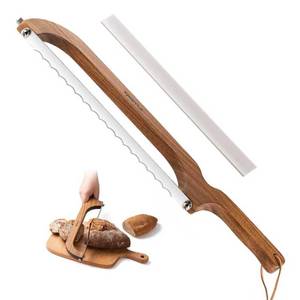 lot 10391 image: XJHEYLZ Sourdough bread knife,Bread slicer for homemade bread,(1,brown)