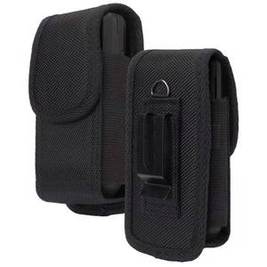 lot 10402 image: Flip Phone Case,with Belt Loop Clip Closure Oxford Cloth Case for Alcatel Go,MyFlip, TCL Flip 43, Blu Cingular Flex 2, Consumer Cellular IRIS, Nokia 2720 2760 2780,Oxford Cloth