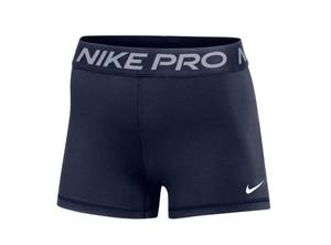 lot 10445 image: Nike Womens Pro 365 3 Shorts DH4863 419 ObsidianWhiteGrey Size Medium