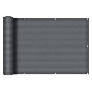 lot 10492 image: 2.5 x 5 Dark Grey Balcony Privacy Screen