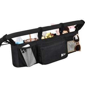 lot 11027 image: ZZM Double Stroller Organizer for Bob Duallie & Baby Jogger