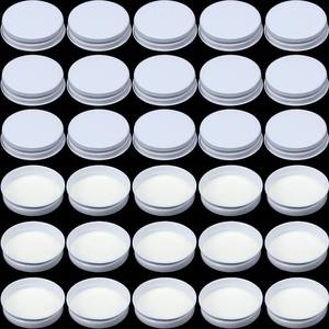 lot 12663 image: Patelai 36 Pc 38mm White Tinplate Growler Caps