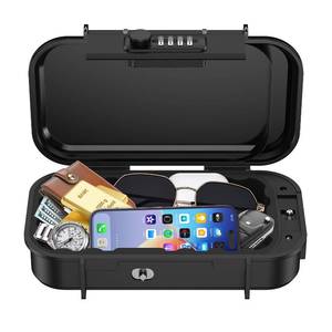 lot 12687 image: Temracha Portable Lock Box 4-Digit Combination