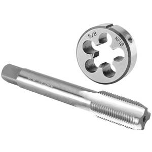 lot 12692 image: Burkit 58-18 UNF Tap and Die Set