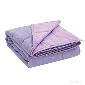 lot 13276 image: Satwip Weighted Blanket Queen 15 LBS Cooling