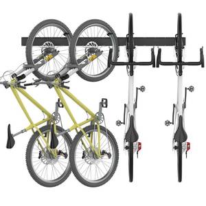 lot 13277 image: Ultrawall Swivel Bike Storage Rack, 4-Bike Wall Mount