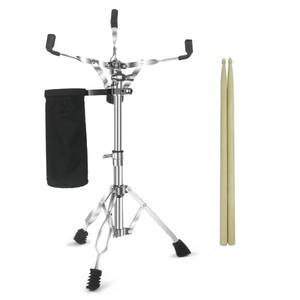 lot 13298 image: Seteol Snare Drum Stand with Stick Holder and 5A Drumsticks