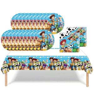 lot 14050 image: DXRZYS 41-Piece Themed Party Supplies Set