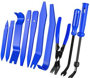 lot 14096 image: Zecirl 10-Piece Auto Trim Removal Tool Kit
