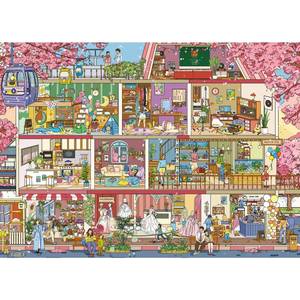 lot 17544 image: TangMosaic 1000 Piece Jigsaw Puzzle Peach Blossom