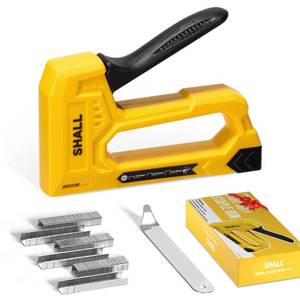 lot 18339 image: SHALL Light Duty Staple Gun with 1600pc JT21 Staples
