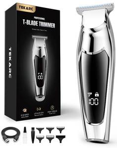 lot 18365 image: TEKARC Cordless Hair & Beard Trimmer T-Blade