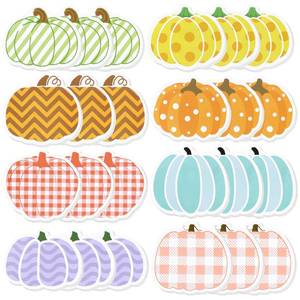lot 18369 image: HoiSumma Sticky Notes 24-Pack Fall Pumpkin 480 Sheets