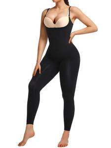 lot 18374 image: SHAPERX Hourglass Leggings Compression Bodysuit LXL