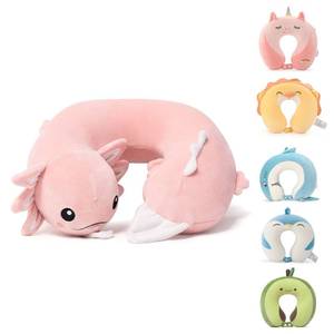 lot 18390 image: Niuniu Daddy Kids Travel Neck Pillow Memory Foam Pink