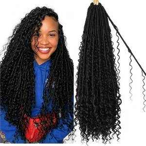 lot 18391 image: Flyteng Goddess Locs Crochet Hair 30 Inch