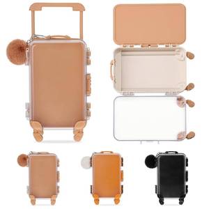 lot 19470 image: Novabright Mini Suitcase Party Favor Box Set, 6 Pc