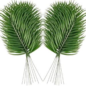 lot 19486 image: BGNU Artificial Palm Leaves 20-Piece Set