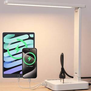 lot 19490 image: Cozoo LED Desk Lamp with USB Charging Port