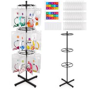 lot 19494 image: Loghot Freestanding Metal Headphone Storage Stand 30-Bag