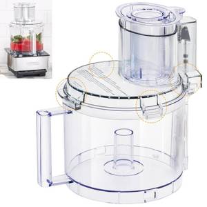 lot 20266 image: Cuisinart 14-Cup Food Processor Bowl & Lid Kit