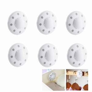 lot 20341 image: HomeNite Moth Ball Cases 6-Pack with Wall Adhesive