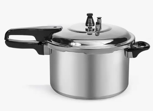 lot 1791 image: Barton 6-Quart Aluminum Pressure Cooker Model 99904