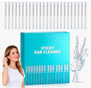 lot 20350 image: CocoButterFly Ear Cleaning Sticks 24-Pack Reusable