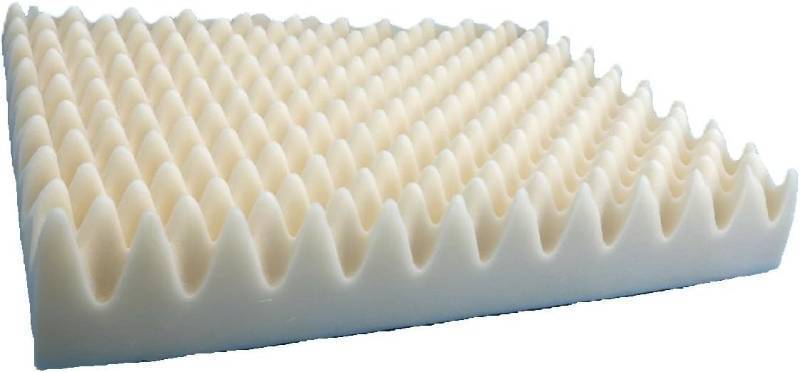 lot 161601 image: Dog Bed Egg Crate Foam Insert Replacement Orthopedic 36 x 27 x 3 Inch