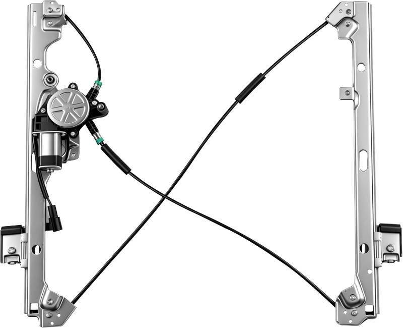 lot 152233 image: Front Passenger Window Regulator wMotor for Silverado Suburban Sierra