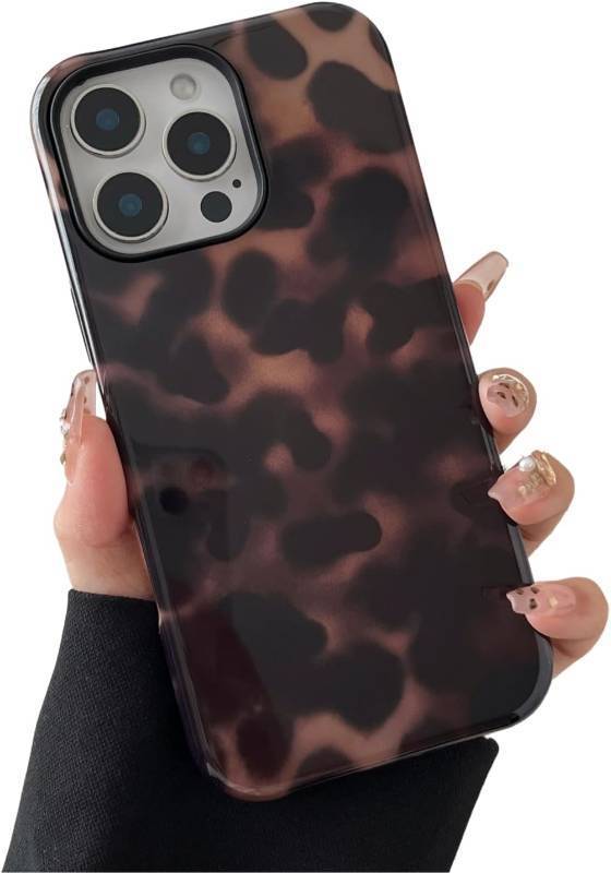 lot 452259 image: Longlayss Compatible with iPhone 16 Pro Max Case Tortoise Shell Phone Case