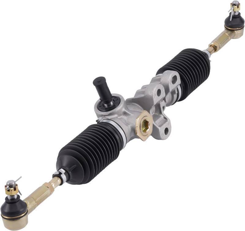 lot 131383 image: maXpeedingrods Golf Cart Steering Gear Box Assembly for EZGO RXV 2008-Up Gas Electric Carts wTie Rod Ends, OEM# 601500 618329 Steering Rack and Pinion