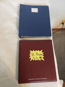 lot 1003 image: Kansas City Royals Baseball Cards Collection - 2-Binder Set