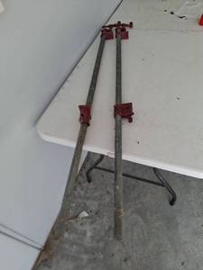 lot 1058 image: Pair of Bar Clamps