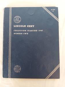 lot 1123 image: Lincoln Cent Collection Starting 1941 - Includes Steel War Pennies