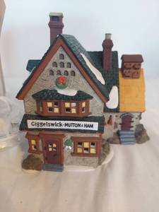 lot 1226 image: Department 56 Giggelswick-Mutton & Ham Lighted Building