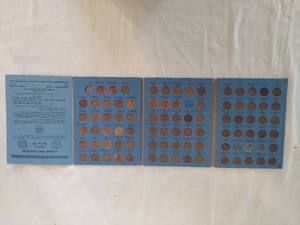 lot 1272 image: Whitman Lincoln Cent Collection Starting 1941 - Includes Steel War Pennies