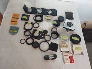 lot 1275 image: Camera Filter Lot - Tiffen, Kodak, Photar, Prinz Accessories