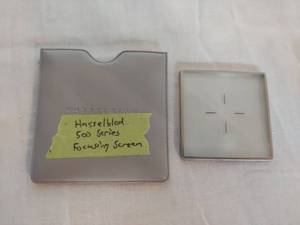 lot 1279 image: Hasselblad 500 Series Focusing Screen