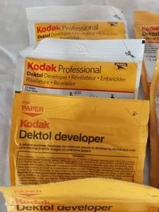 lot 1297 image: Kodak Professional Dektol Developer - 12 Packages