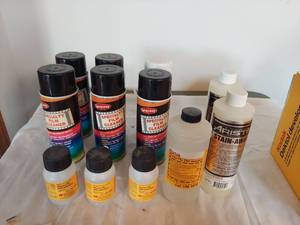 lot 1339 image: Photography Film Cleaner Lot - Sprayway Specialty Film Cleaner, Kodak Photo-Flo 200 solution, Arista Stain-Away