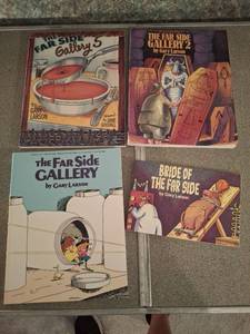lot 1361 image: Gary Larson The Far Side Gallery 4-Book Set