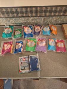 lot 1388 image: Ty Beanie Babies McDonalds Happy Meal Toys Lot 12 Pieces