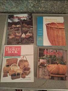 lot 1393 image: The Basket Book Collection - 4 Books Basketry Techniques