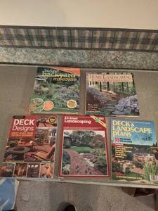 lot 1407 image: Lot of 5 Landscaping and Deck Design Books