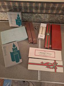 lot 1441 image: PartyLite Candle Lot - Dinner Tapers Holiday Hostess Bayberry Unscented